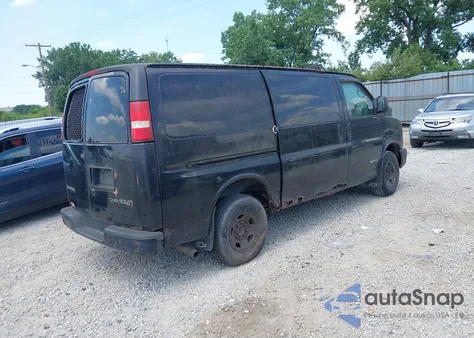 2006 Chevrolet Express Work Van из США, поврежденный, VIN 1GCGG25V561190374